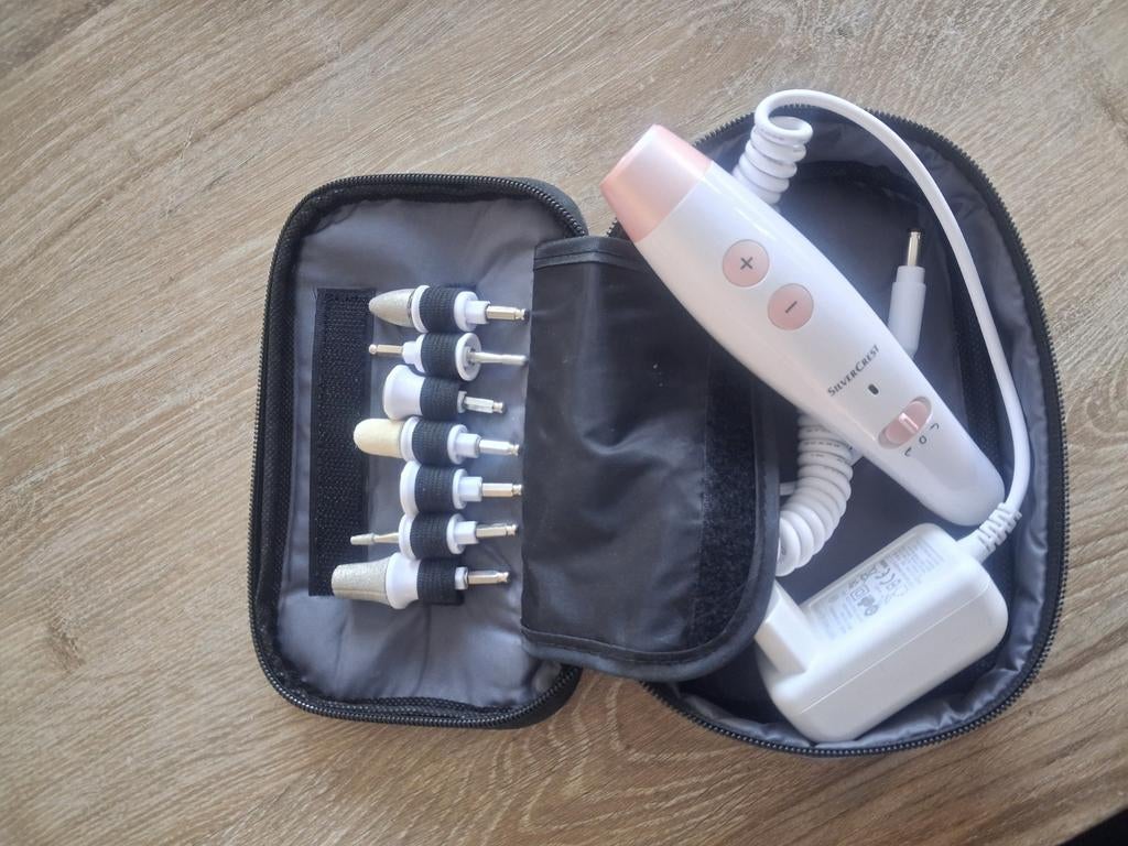 Elektrische nagelvijlset nagelfrees manicure, Ophalen of Verzenden, Zo goed als nieuw, Hand- en Voetverzorging