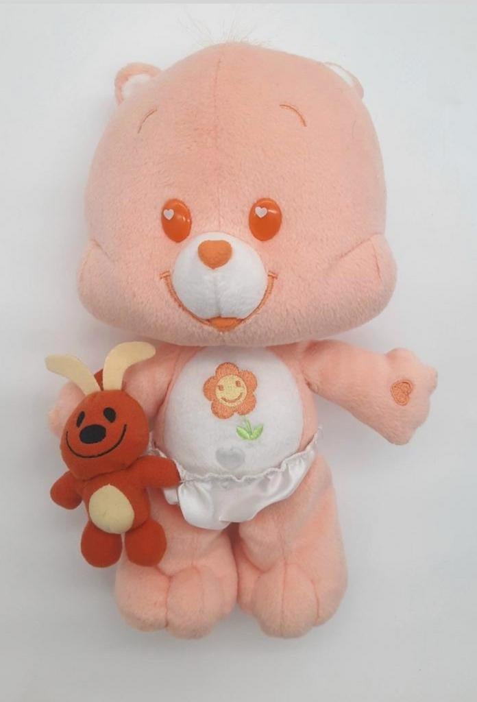 Troetelbeer / Care Bear Cubs Friend Cub met konijntje 2005, Ophalen of Verzenden, Zo goed als nieuw, Beer