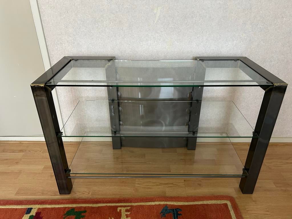 Design audio meubel roestvrijstaal, Ophalen of Verzenden