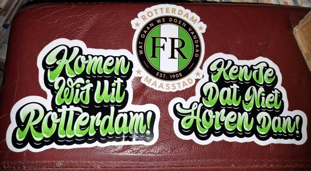 Stickers Feyenoord, Verzamelen, Stickers, Ophalen of Verzenden, Nieuw, Sport