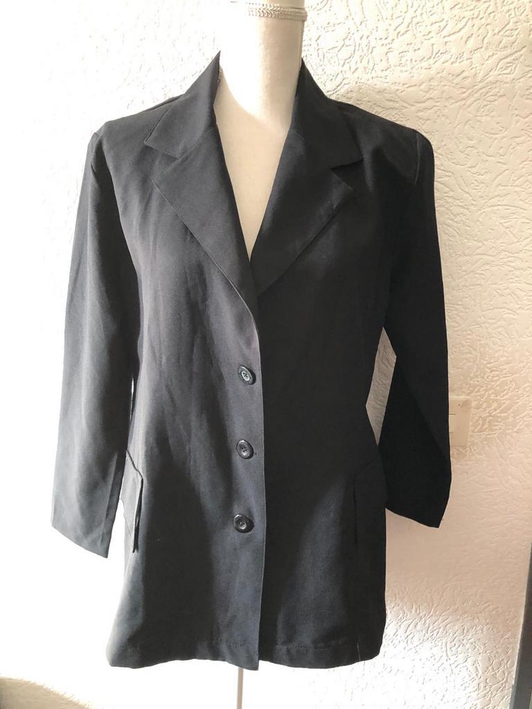 Maat M -  jas / blazer  van ONLY - Zwart, Maat 38/40 (M), Kostuum of Pak, Zwart, Ophalen of Verzenden