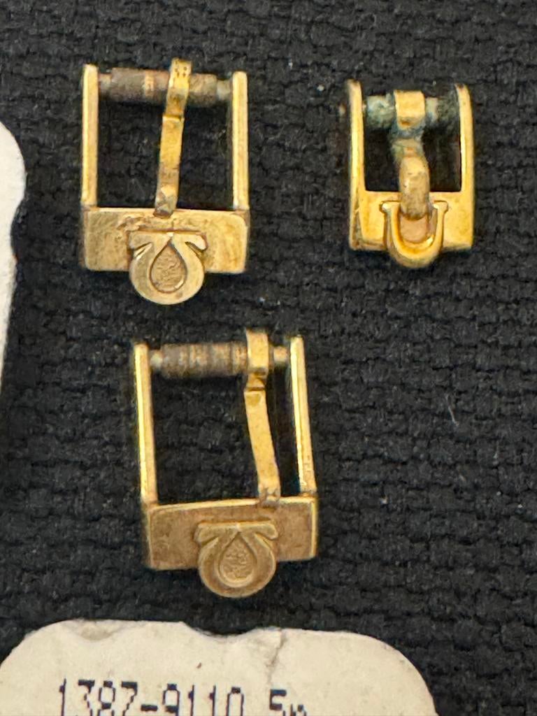 Omega Gespen - Vintage Horlogeband Onderdelen, Sieraden, Tassen en Uiterlijk, Horloges | Heren, Gebruikt, Polshorloge, Ophalen of Verzenden