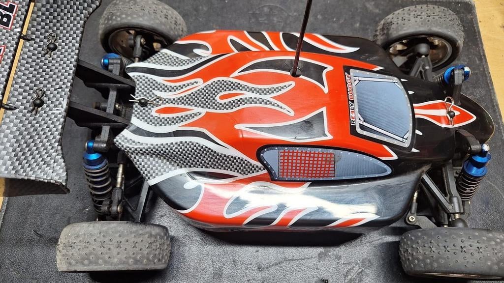 Reely Ranger BL  + Veel Reserve Onderdelen, Gebruikt, Auto offroad, Schaal 1:10, RTR (Ready to Run)