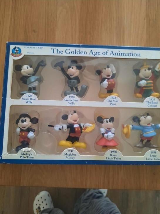 Disney Mickey Mouse The Golden Age of Animation, Verzamelen, Disney, Ophalen of Verzenden, Mickey Mouse, Zo goed als nieuw, Beeldje of Figuurtje