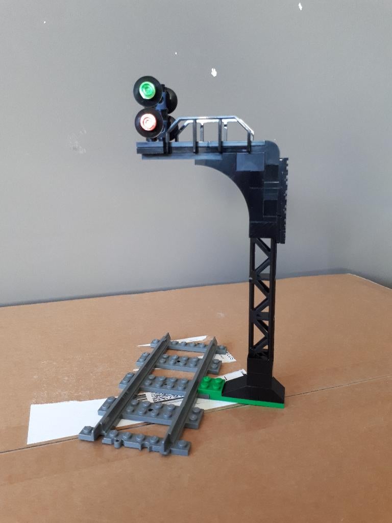 Seinpaal voor Lego City Trein (MOC), Ophalen of Verzenden, Nieuw, Complete set, Lego