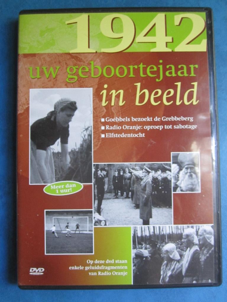 Uw geboortejaar in beeld 1942, Alle leeftijden, Ophalen of Verzenden, Zo goed als nieuw, Politiek of Geschiedenis