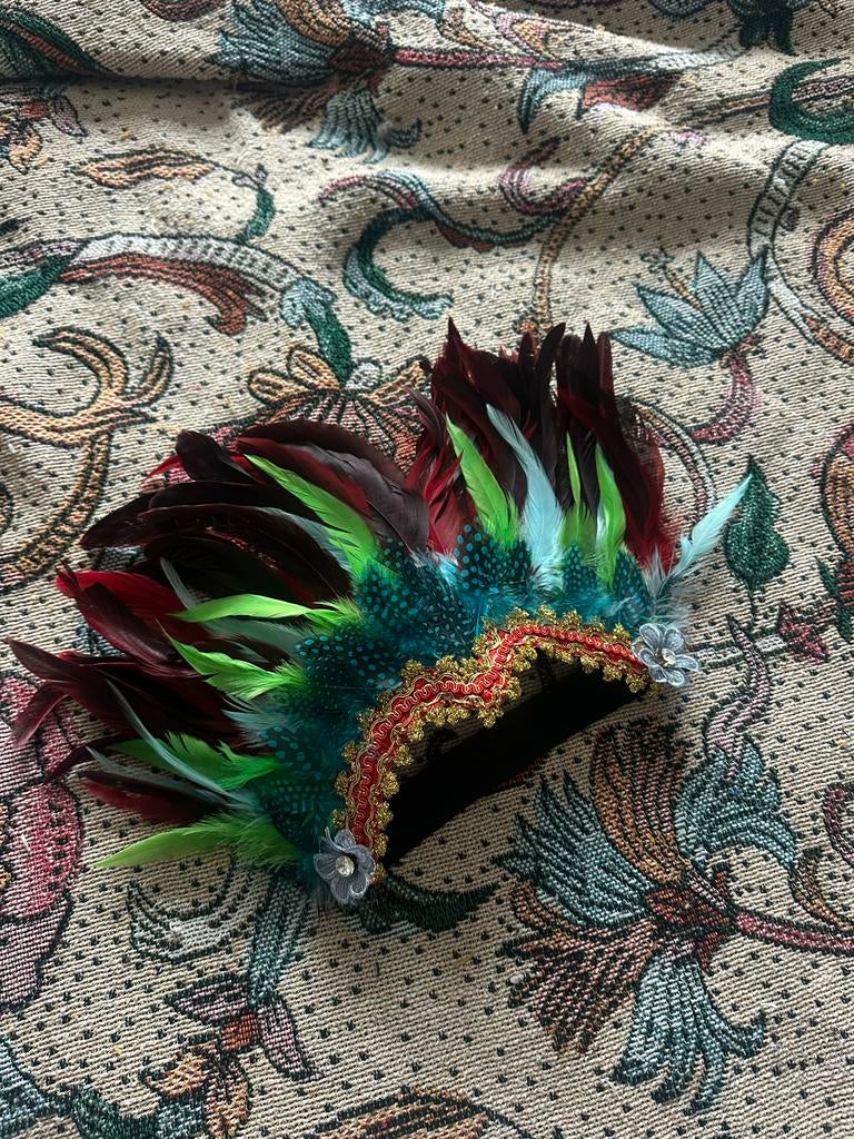 Verenhoed / verentooi - feestje/ verkleden, Ophalen, Zo goed als nieuw, Carnaval, Accessoires