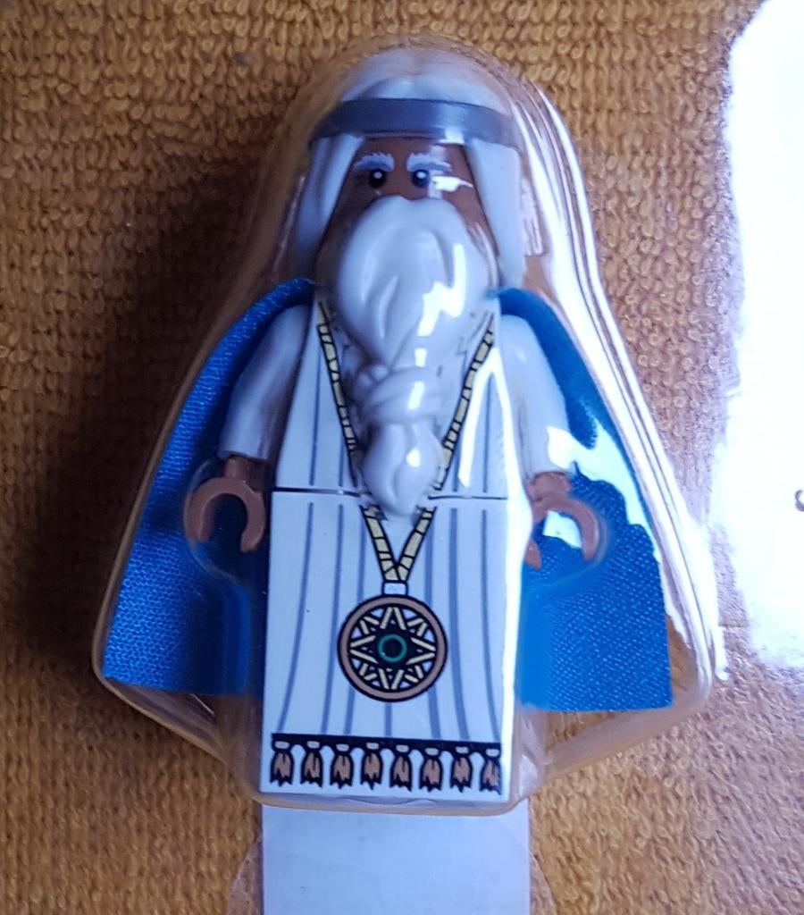 Lego Movie Vitruvius Minifiguur, Ophalen of Verzenden, Zo goed als nieuw, Losse stenen, Lego