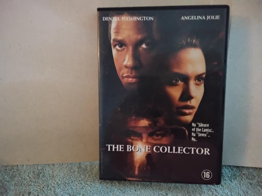 THE  BONE  COLLECTOR  DENZEL WASHINGTON  ANGELINA JOLIE, Ophalen of Verzenden, Zo goed als nieuw, Detective en Krimi