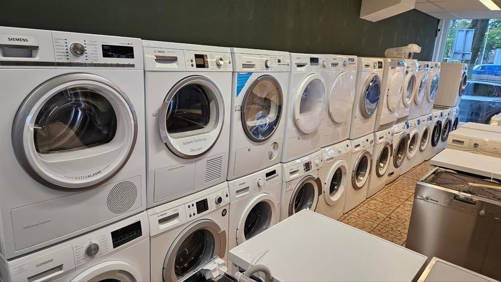 Nette Warmtepomp en  Condens drogers inc Garantie, 6 tot 8 kg, Minder dan 85 cm, Ophalen of Verzenden, Zo goed als nieuw