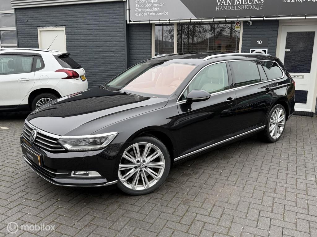 Volkswagen Passat Variant 2.0 BiTDI 4Motion Highline automaa, Auto's, Volkswagen, Automaat, Gebruikt, 4 cilinders, Zwart
