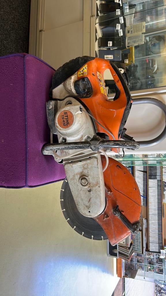 Stihl ts 410, 70 mm of meer, Kettingzaag, Ophalen of Verzenden, Nvt