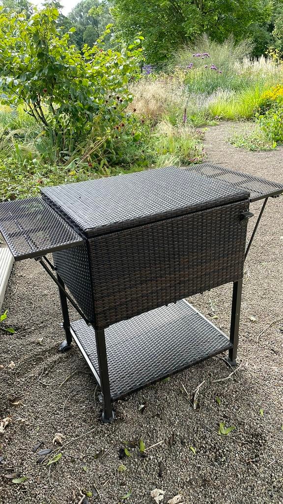 Serveerwagen voor gekoelde drankjes, Tuin en Terras, Ophalen, Gebruikt