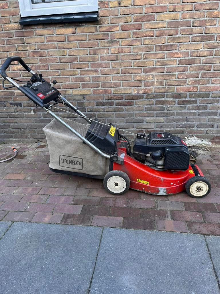 Goede zelfrijdende Toro grasmaaier, Ophalen, Cirkelmaaier, Gebruikt, Opvangbak