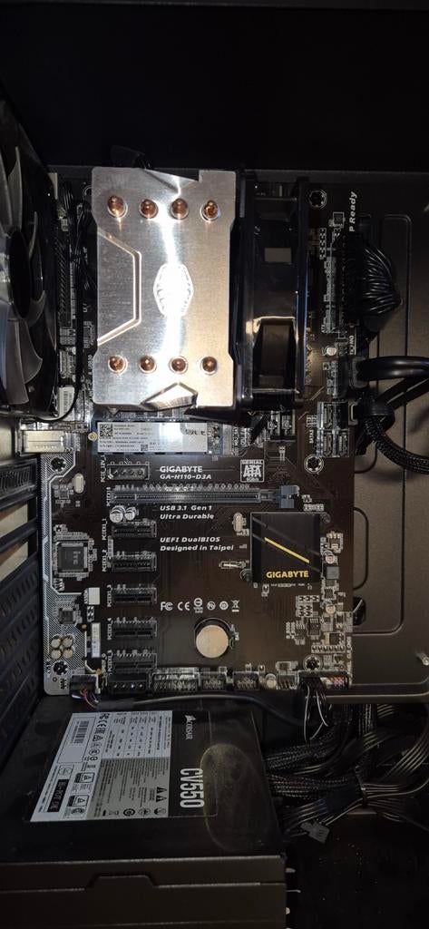 Gigabyte GA-H110-D3A - i7-7700T - 8Gb DDR4 - 250 M.2 SSD etc, Computers en Software, Moederborden, Gebruikt, LGA 1151, DDR4, Ophalen of Verzenden