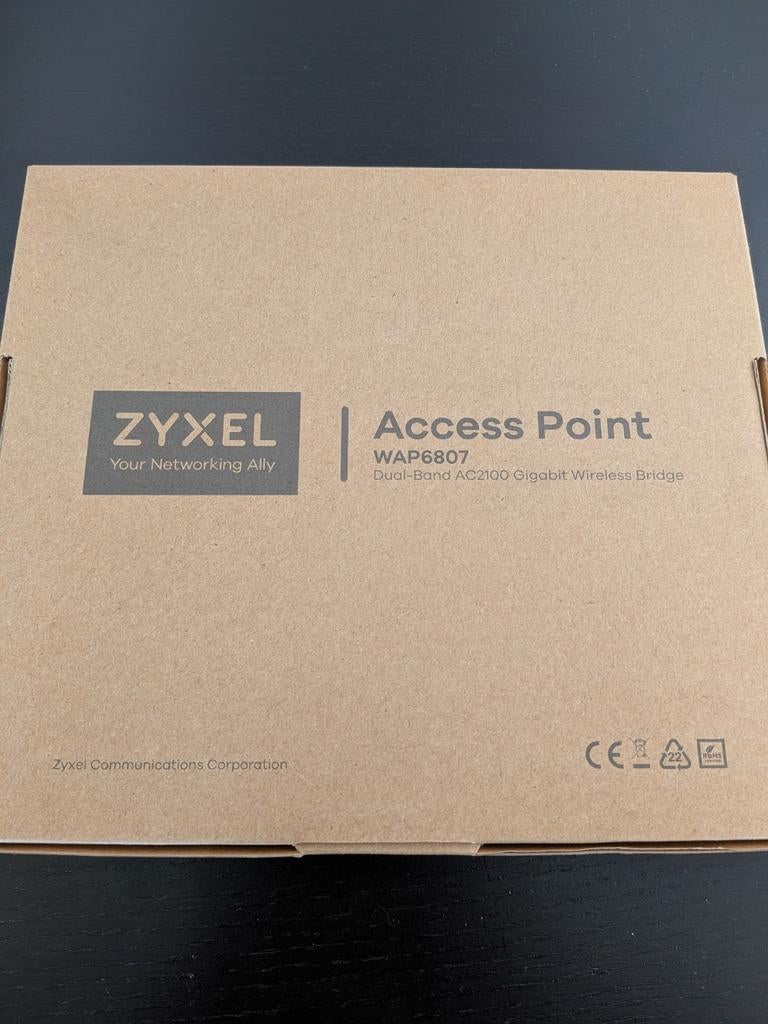 Zyxel Access Point WAP6807 (wifi versterker), Ophalen of Verzenden