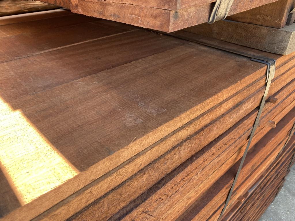 FSC 2x20CM hardhouten planken fijn bezaagd op voorraad, Ophalen of Verzenden, Nieuw, Planken, Hardhout