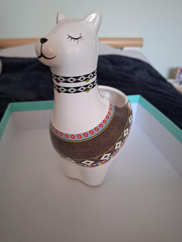 Leuke Lama / Alpaca Bloempot - Decoratieve Plantenhouder, Overige materialen, Minder dan 30 cm, Minder dan 60 cm, Nieuw