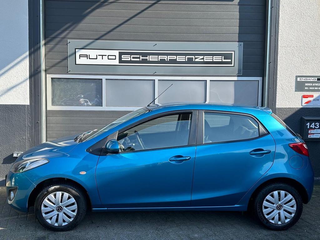 Mazda 2 1.3 GT-L I AIRCO I TREKHAAK I NL AUTO, Voorwielaandrijving, Euro 5, Stof, Gebruikt