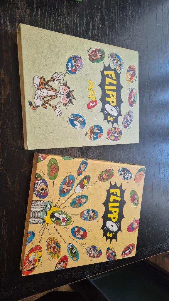 Flippo's map 1 & 2, Ophalen, Verzameling, Met verzamelmap(pen)