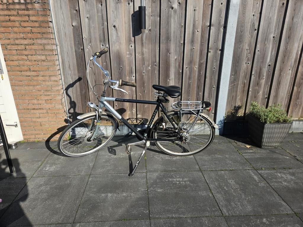 Gazelle herenfiets, Fietsen en Brommers, Fietsen | Vouwfietsen, Ophalen, 20 inch of meer, Gebruikt, Versnellingen
