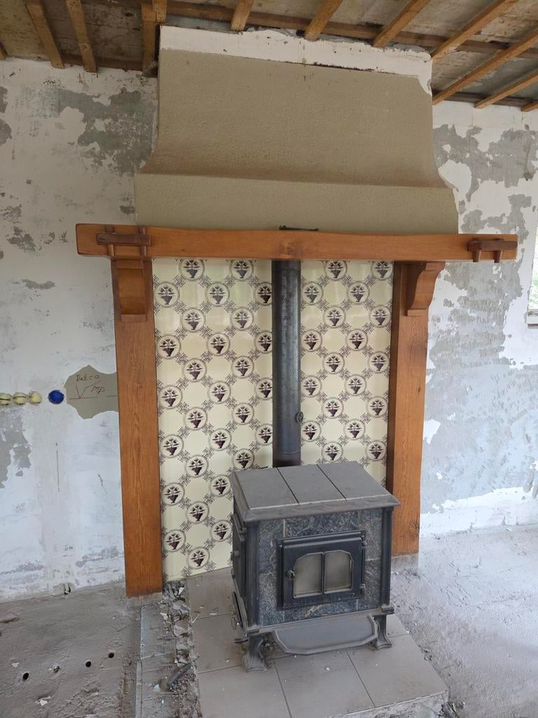 Eiken houten schouw, traditioneel, origineel, Ophalen of Verzenden