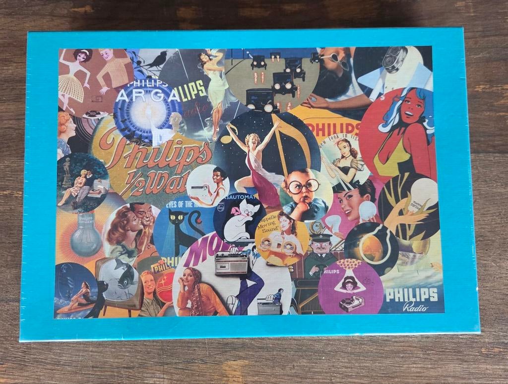Vintage Philips museum puzzel, Ophalen of Verzenden, Nieuw