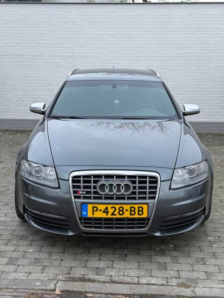 Audi S6 5.2 V10 Avant Quattro 320KW AUT 2008 Grijs 440 PK, Automaat, 435 pk, 5204 cc, Stationwagon