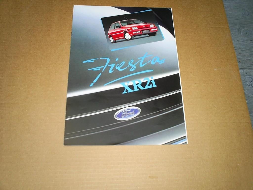 Ford Fiesta XR2i [ XR 2 i ] 1989 / 1990 16 pag., Verzenden, Zo goed als nieuw, Ford