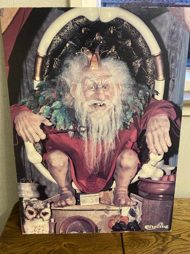 Efteling Prent op karton, Ophalen of Verzenden, Gebruikt, Overige typen