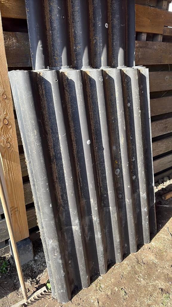 Partij golfplaten, Doe-het-zelf en Verbouw, Platen en Panelen, Ophalen, Gebruikt