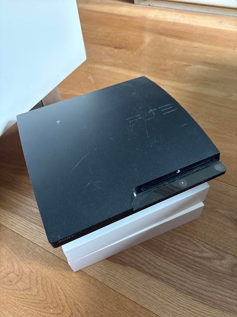 Playstation 3 met 3 controllers en kabel, Ophalen of Verzenden, Met 3 controllers of meer, Slim, Gebruikt