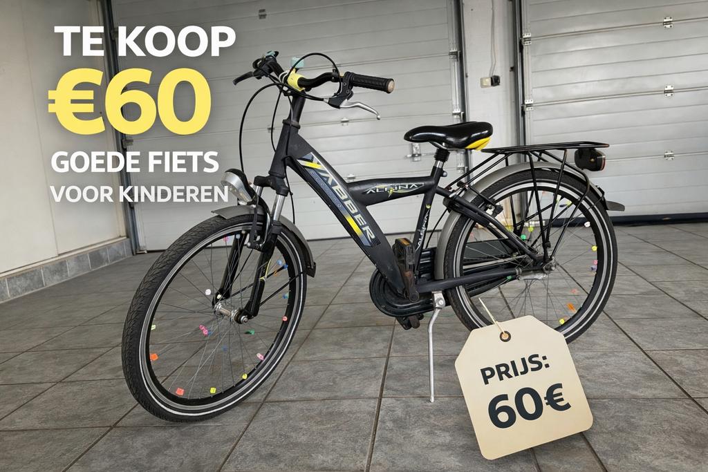 Kinderfiets - Goede staat, direct klaar voor gebruik, Ophalen, Gebruikt, 20 inch of meer
