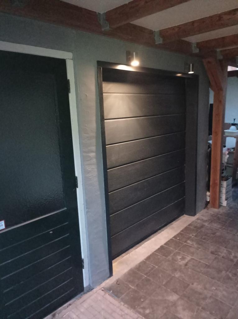 Hormann garage deur 185cm breed 215cm hoog, Ophalen, 120 cm of meer, Garagedeur, 215 cm of meer