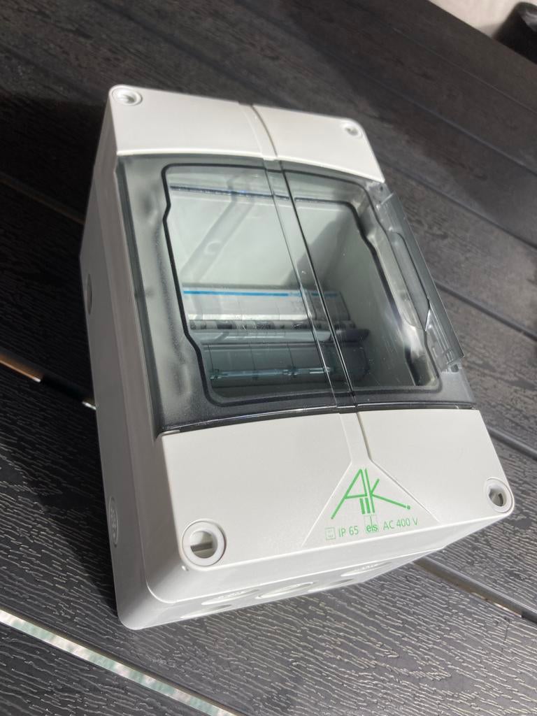 AKi Spelsberg modulaire verdeler IP65 met Hager automaten, Ophalen of Verzenden, Gebruikt, Overige typen