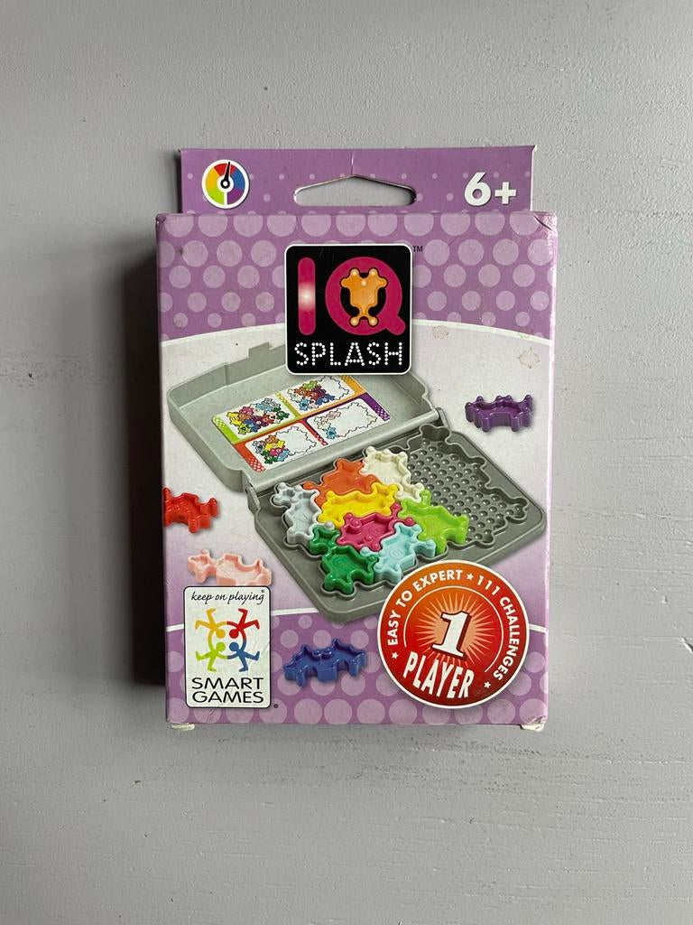 Smart Games: IQ Splash, Een of twee spelers, Ophalen of Verzenden, Zo goed als nieuw