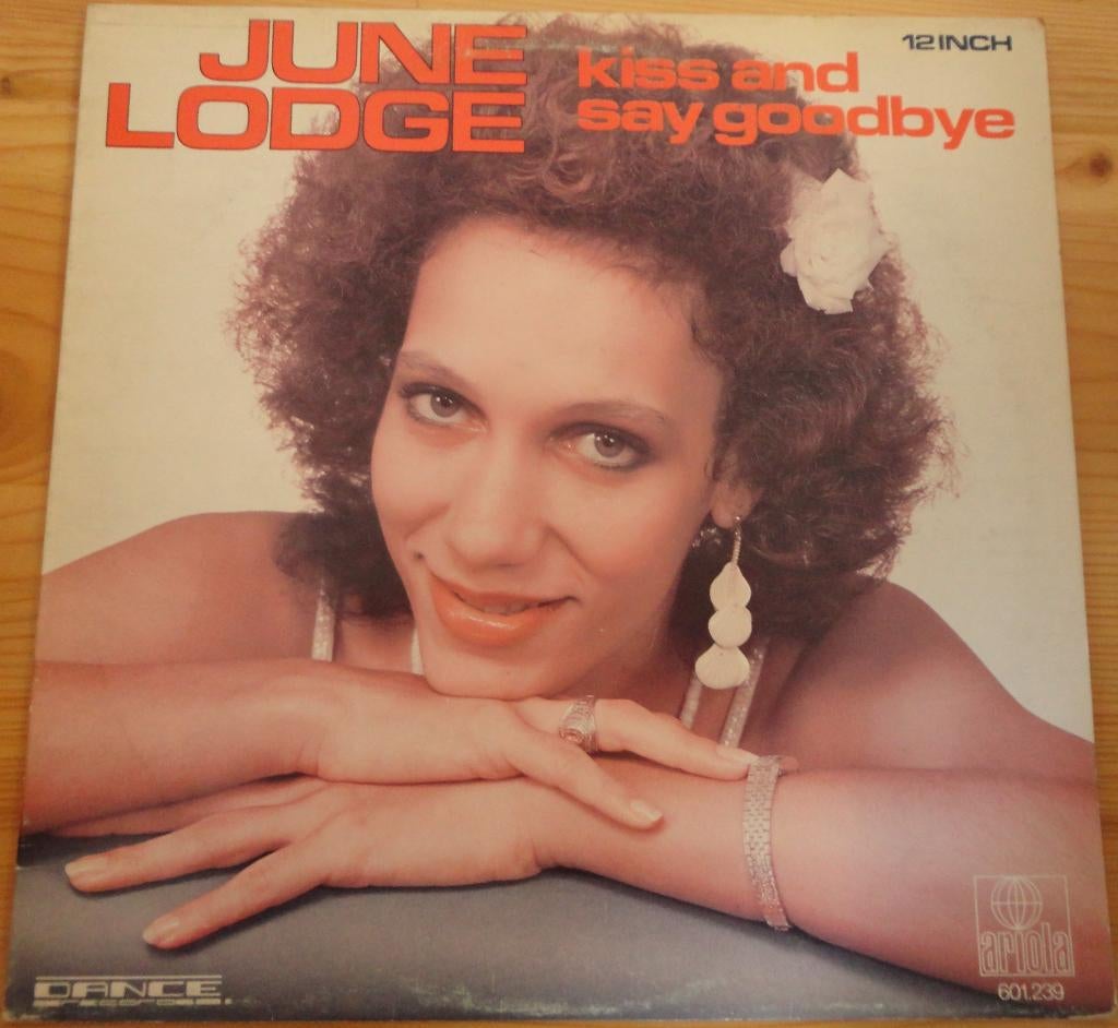 June Lodge -Kiss and say goodbye (LP), Ophalen of Verzenden, Gebruikt, 12 inch