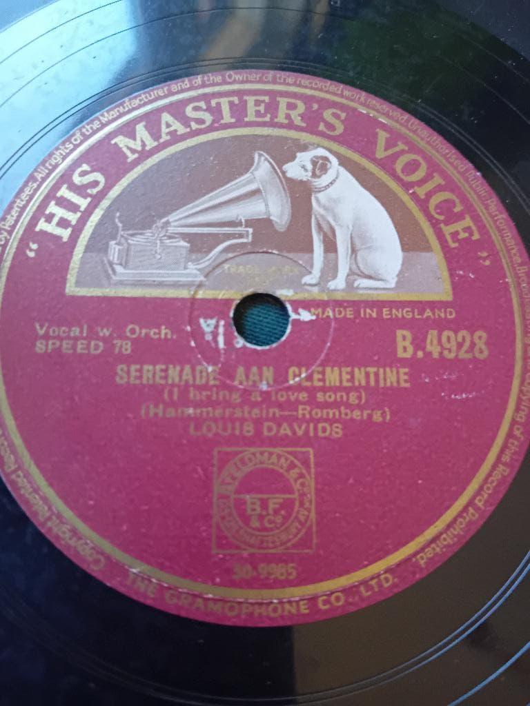 13 x 78 toeren grammofoon platen oud Nederlands, Ophalen of Verzenden