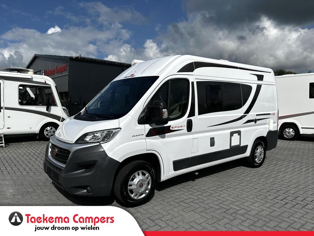 Roller Team Livingstone Dwarsbed/5.4m/Euro6/2017/Standkachel, Overige merken, Buscamper of Camperbus, Fiat, Tot en met 2