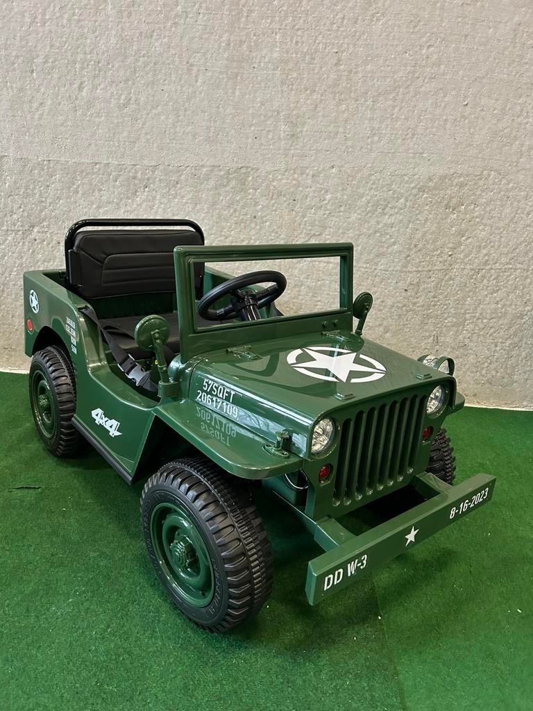 Nieuwe elektrische Willy’s jeep voor kinderen, De, De, Nieuw, Ophalen