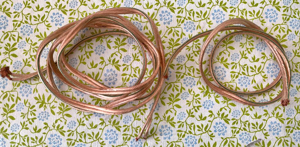 VLS Ulta OFC Loudspeakercable 2 x 4mm 1x 2,70m + 1x 1,10m, Ophalen, Gebruikt, 2 tot 5 meter, Luidsprekerkabel