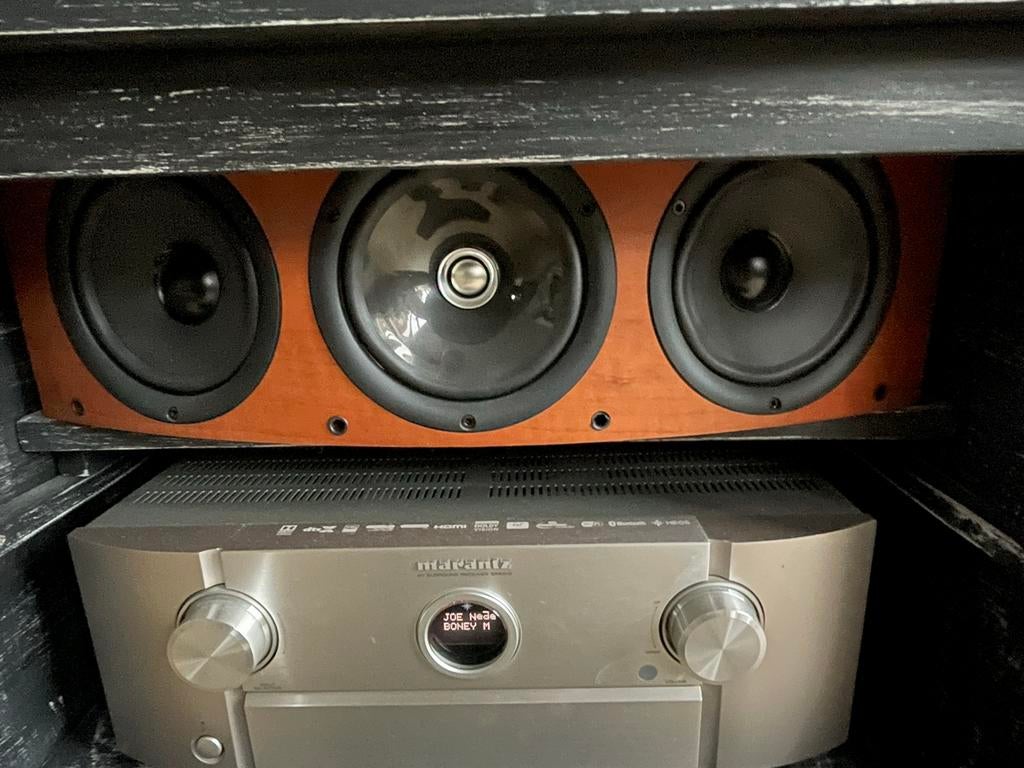 Marantz surround receiver speakers, Gebruikt, 60 tot 120 watt, Complete surroundset, Ophalen