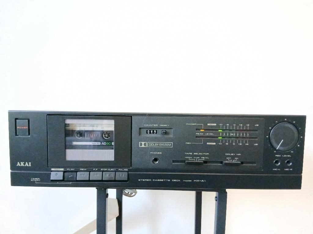 Akai HX-A1 cassettedeck. Werkend., Ophalen of Verzenden, Enkel, Akai, Tape counter