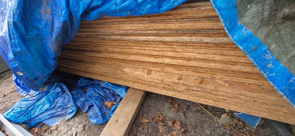 Houten OSB platen (2440x1220x18), Ophalen, Hout, Minder dan 20 mm