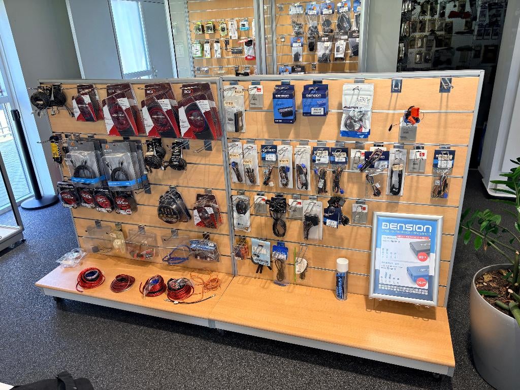 Winkelstelling / gondelaar met wielen zie omschrijving, Ophalen, Gebruikt