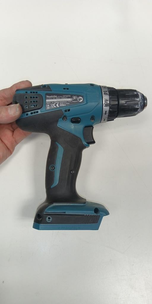 Makita schroefboormachine 14,4V DF347D, Ophalen of Verzenden, Minder dan 400 watt, Boor- en Schroefmachine