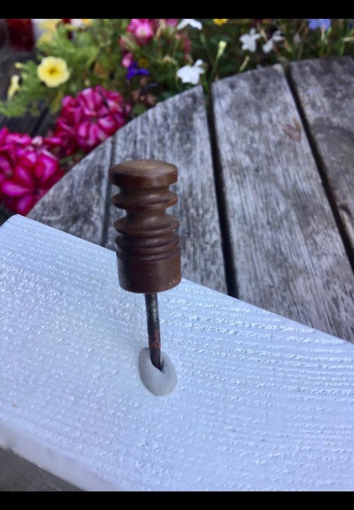 Kleine punaise - achtige prikpin voor prikbord v. bakeliet ?, Ophalen of Verzenden