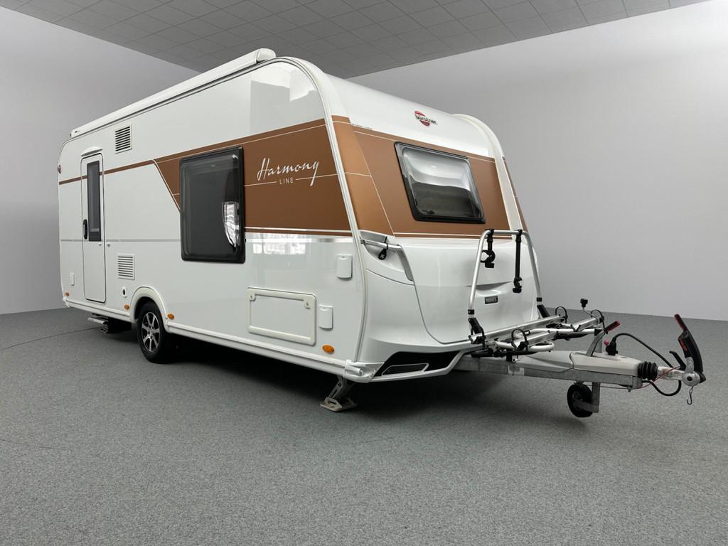 Bürstner Averso 470 TS Harmony Line Mover Cassetteluifel, Caravans en Kamperen, Caravans, Vast bed, Bedrijf, Treinzit, Koelkast