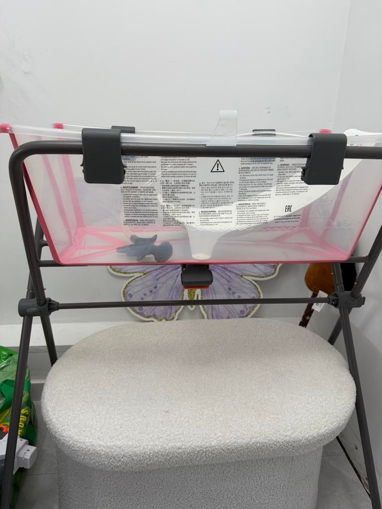 Stokke flexi bath compleet, Kinderen en Baby's, Badjes en Verzorging, Ophalen, Zo goed als nieuw, Badje