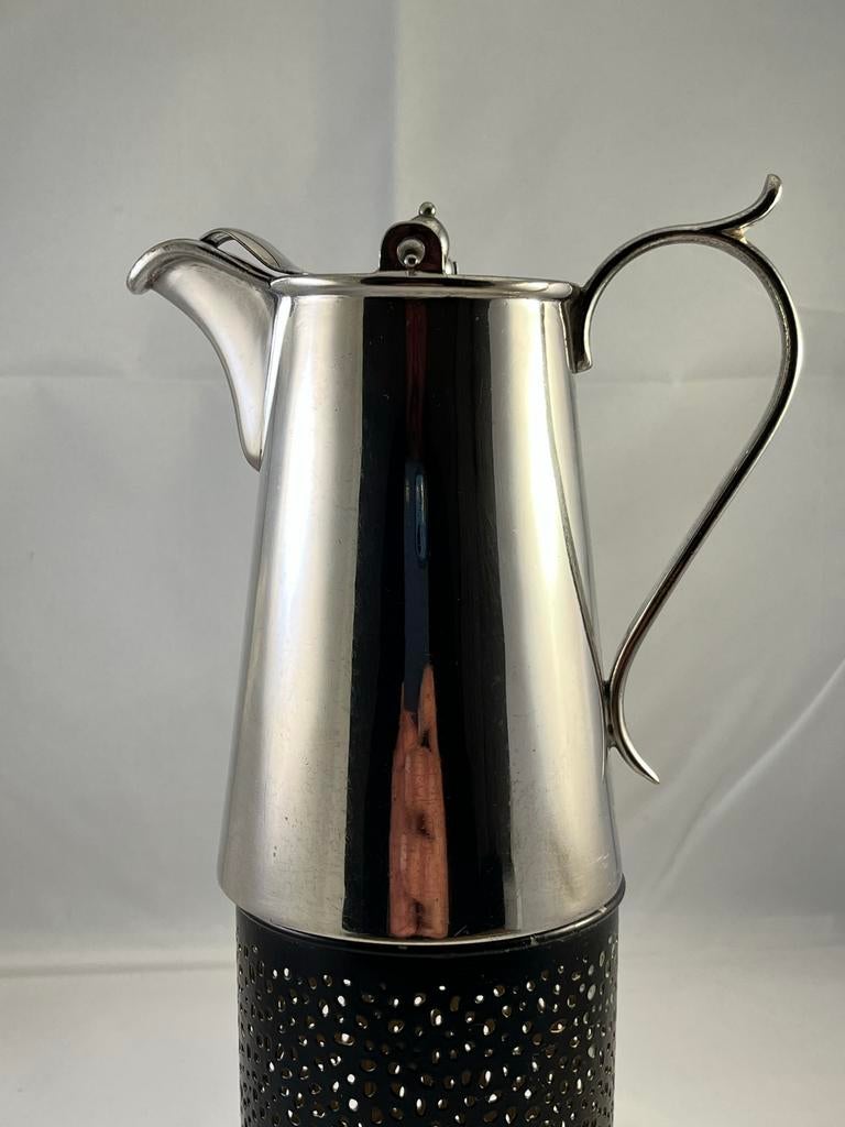 Antieke Zilveren Koffiekan / Theepot R&R Sheffield, Ophalen of Verzenden, Zilver